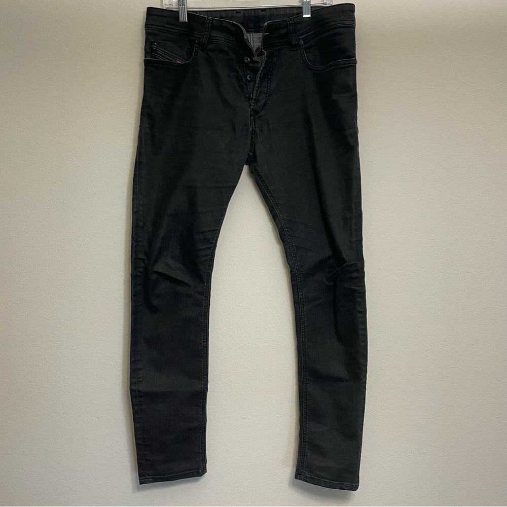 Diesel Black Skinny Jeans Modern Fit Sleenker Stretch